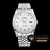 Rolex Datejust 126234 Jubile Taşlı Beyaz Kadran 1:1 Super Clone ETA