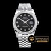 Rolex Datejust 126234 Jubile Taşlı Siyah Kadran 1:1 Super Clone ETA