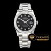 Rolex Datejust 126234 Oyster Taşlı Siyah Kadran 1:1 Super Clone ETA