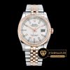 Rolex Datejust 126201 Beyaz Kadran 1:1 Super Clone ETA