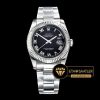 Rolex Datejust 126234 Oyster Roma Rakamlı Siyah Kadran 1:1 Super Clone ETA