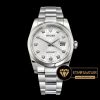 Rolex Datejust 116200 Oyster Özel Seri Taşlı Beyaz Kadran 1:1 Super Clone ETA