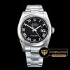 Rolex Datejust 116200 Oyster Roma Rakamlı Siyah Kadran 1:1 Super Clone ETA