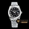 Rolex Datejust 116200 Roma Rakamlı Siyah Kadran 1:1 Super Clone ETA