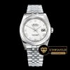 Rolex Datejust 116200 Roma Rakamlı Beyaz Kadran 1:1 Super Clone ETA