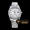 Rolex Day Date 218239 Beyaz Kadran 1:1 Super Clone ETA