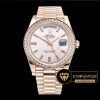 Rolex Day Date 228345 Pembe Kadran 1:1 Swiss ETA