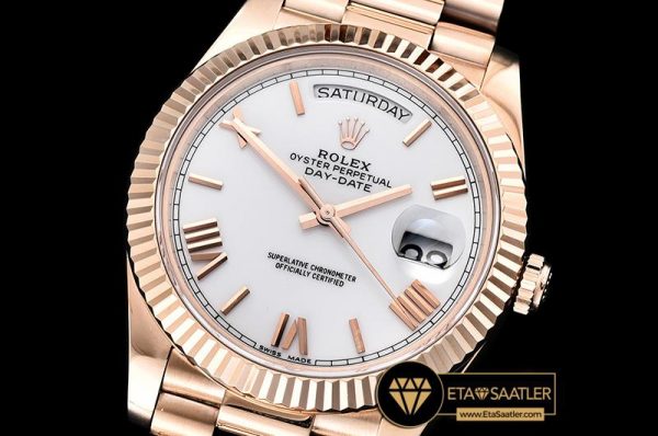 RDD0218A – DayDate 40mm Flt RGRG Pearl Wht Roman BP Swiss 2836 01.jpg modelleri