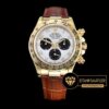 Rolex Cosmograph Daytona 116500 Siyah Beyaz Kadran 1:1 Super Clone ETA