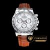 Rolex Cosmograph Daytona 116519LN Beyaz Kadran 1:1 Super Clone ETA