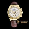 Rolex Cosmograph Daytona 116500 Beyaz Kadran 18K 1:1 Super Clone ETA