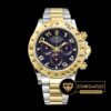 Rolex Cosmograph Daytona 116523 Numerik Mavi Kadran 1:1 Super Clone ETA