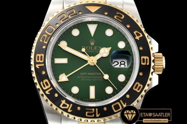 ROLGMT137 – GMT Master II 116713LN 904L YGSS Green GMF A2836 06.jpg modelleri
