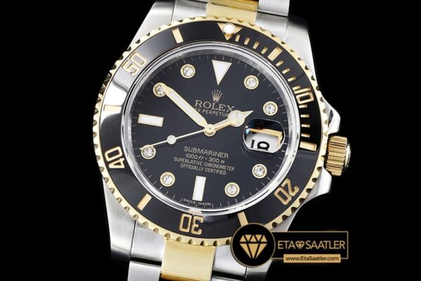 ROLSUB0251A -Submariner 116613 Diam YGSS Blk BP V2 SP Asia 3135 01.jpg modelleri