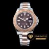 Rolex Yacht Master 116621 Kahverengi Kadran 40mm 1:1 Super Clone ETA