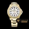 Rolex Yacht Master 116628 Beyaz Kadran 40mm 1:1 Super Clone ETA