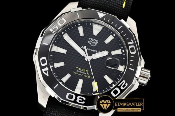 TAG0322A – Aquaracer Caliber 5 43mm SSNY Black V6F A2824 modelleri