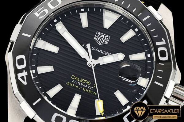 TAG0322A – Aquaracer Caliber 5 43mm SSNY Black V6F A2824 modelleri