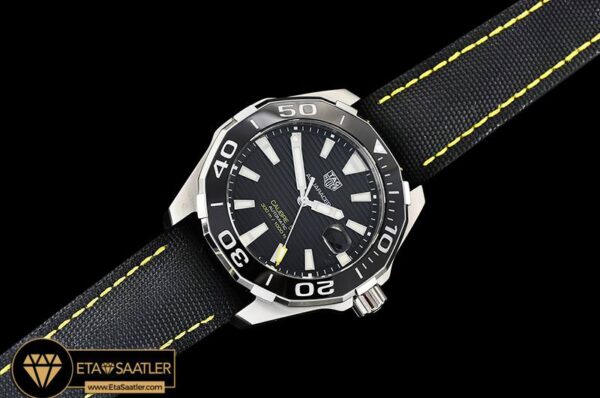 TAG0322A – Aquaracer Caliber 5 43mm SSNY Black V6F A2824 modelleri