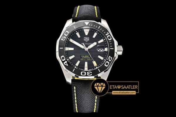 TAG0322A – Aquaracer Caliber 5 43mm SSNY Black V6F A2824 modelleri