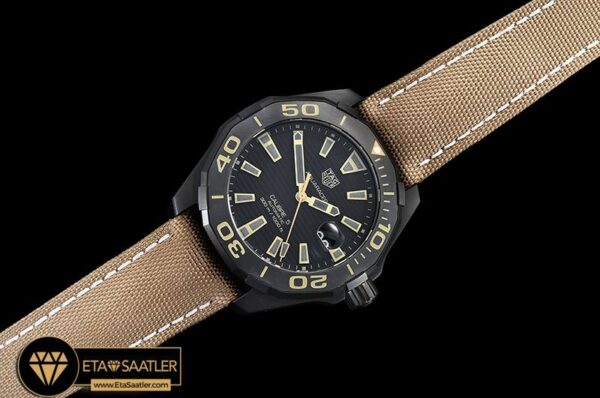 TAG0322B – Aquaracer Caliber 5 43mm DLCNY BlkOrg V6F A2824 modelleri