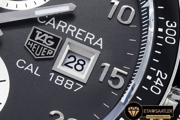 TAG0293 – Carrera Date 43mm Cal. 1887 SSSS Grey Asia 7750 modelleri