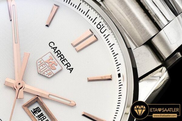 TAG0323D -Carrera Calibre 5 Automatic SSSS WhtRG ANF Asia 2824 modelleri