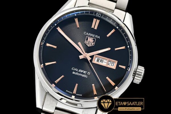 TAG0323E -Carrera Calibre 5 Automatic SSSS BlkRG ANF Asia 2824 modelleri
