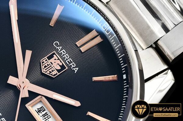 TAG0323E -Carrera Calibre 5 Automatic SSSS BlkRG ANF Asia 2824 modelleri