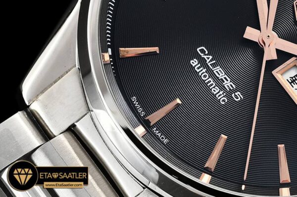 TAG0323E -Carrera Calibre 5 Automatic SSSS BlkRG ANF Asia 2824 modelleri