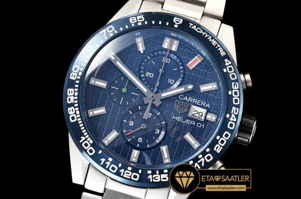 TAG0325C – Carrera Heuer 01 SSSS BlueStick VK Quartz modelleri