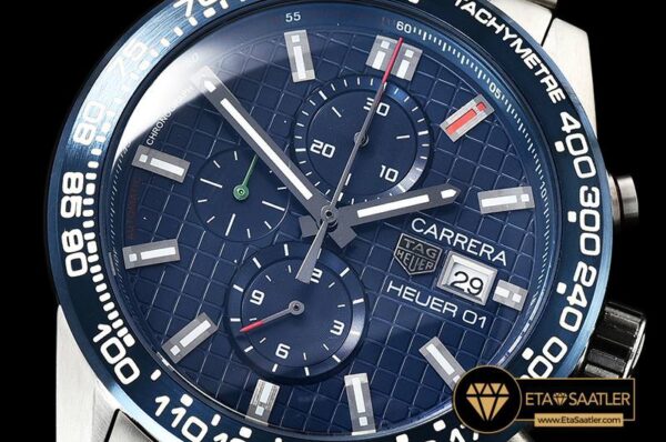 TAG0325C – Carrera Heuer 01 SSSS BlueStick VK Quartz modelleri