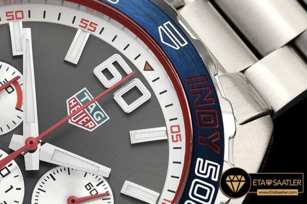 TAG0324A – Tag F1 INDY 500 Racing SSSS Grey VK Quartz modelleri