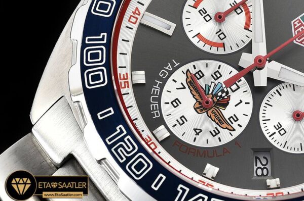 TAG0324A – Tag F1 INDY 500 Racing SSSS Grey VK Quartz modelleri