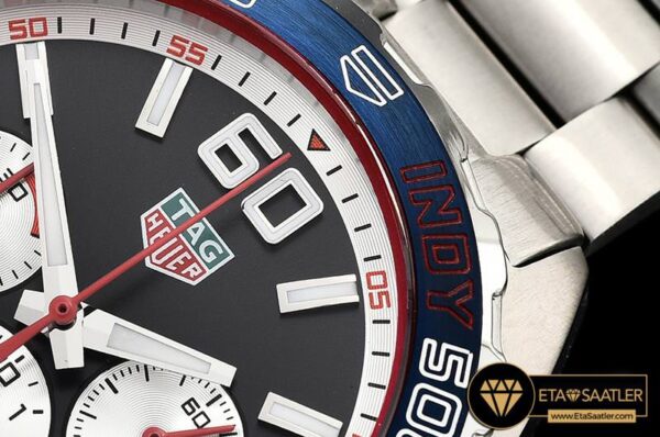 TAG0324B – Tag F1 INDY 500 Racing SSSS Black VK Quartz modelleri