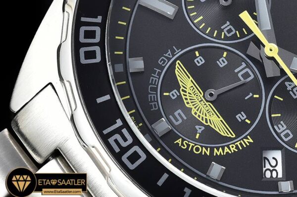 TAG0326A – Tag F1 Aston Martin Racing SSSS BlackYellow VK Qtz modelleri