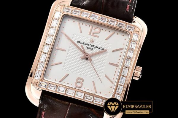 VC0112C – Toledo 1951 Bag. Diams RGLE WhiteStkNum Miyota 9015 modelleri