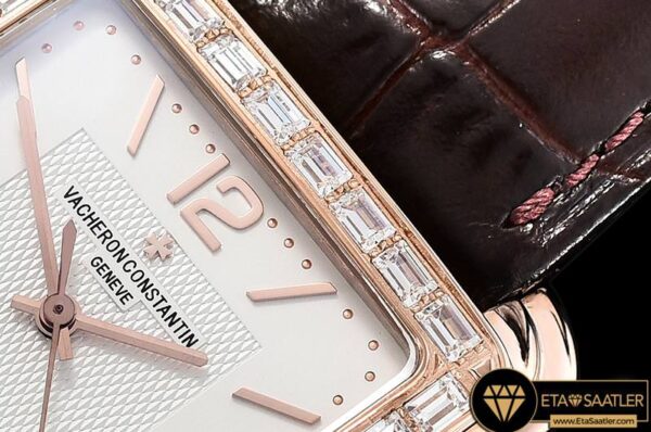 VC0112C – Toledo 1951 Bag. Diams RGLE WhiteStkNum Miyota 9015 modelleri