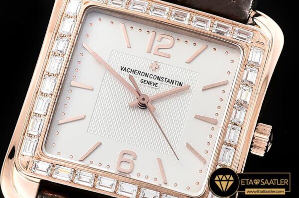 VC0112C – Toledo 1951 Bag. Diams RGLE WhiteStkNum Miyota 9015 modelleri