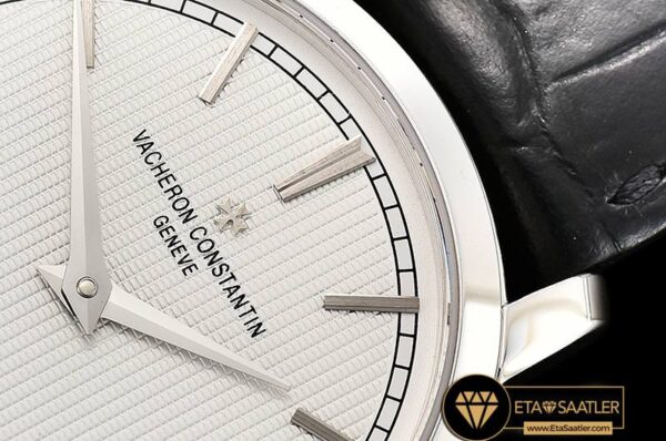 VC0114B – Patrimony Traditionnelle 41mm SSLE Wht Chk MY9015 Mod modelleri