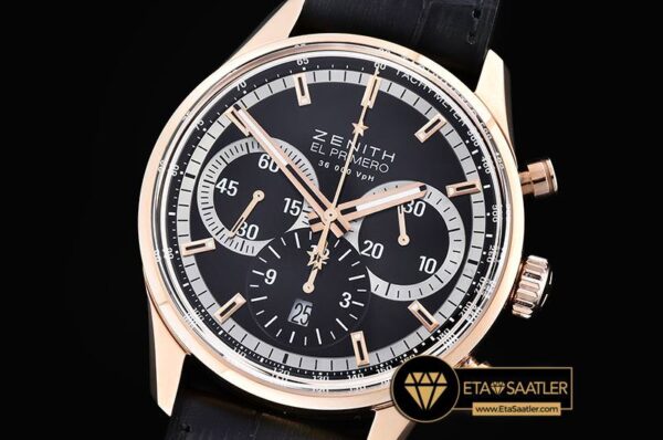 ZEN026A – El Primero 36,000 vPH RGLE Black Asia 7750 Mod modelleri