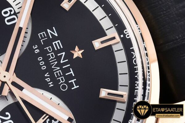 ZEN026A – El Primero 36,000 vPH RGLE Black Asia 7750 Mod modelleri