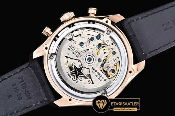 ZEN026A – El Primero 36,000 vPH RGLE Black Asia 7750 Mod modelleri