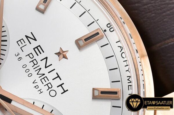 ZEN026B – El Primero 36,000 vPH RGLE White Asia 7750 Mod modelleri