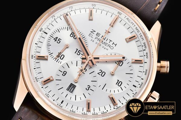 ZEN026B – El Primero 36,000 vPH RGLE White Asia 7750 Mod modelleri