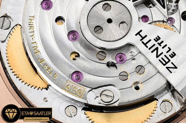 ZEN032A – Zenith Elite 6150 150th Anniv RGLE WhtRmn A2824 Mod modelleri